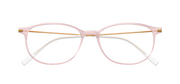 Clear Pink Face - Gold Rose Temples