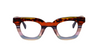 [Earth Tone Stripe Front with Blue Grey Temples]