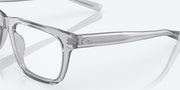 Shiny Light Gray Crystal Frame