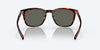 [Gray Polarized Glass Lenses, Matte Tortoise Frame]