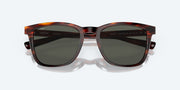 Gray Polarized Glass Lenses, Matte Tortoise Frame