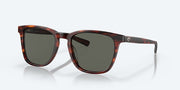 Gray Polarized Glass Lenses, Matte Tortoise Frame