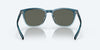 [Gray Silver Mirror Polarized Glass Lenses, Shiny Deep Teal Fade Frame]