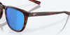 [Blue Mirror Polarized Glass Lenses, Matte Tortoise Frame]