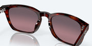 Rose Gradient Polarized Glass Lenses, Matte Tortoise Frame