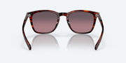 Rose Gradient Polarized Glass Lenses, Matte Tortoise Frame