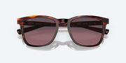 Rose Gradient Polarized Glass Lenses, Matte Tortoise Frame