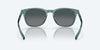 [Gray Gradient Polarized Glass Lenses, Aquamarine Frame]