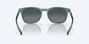 Gray Gradient Polarized Glass Lenses, Aquamarine Frame