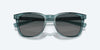 [Gray Gradient Polarized Glass Lenses, Aquamarine Frame]