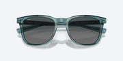 Gray Gradient Polarized Glass Lenses, Aquamarine Frame