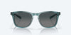 [Gray Gradient Polarized Glass Lenses, Aquamarine Frame]