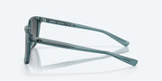 Gray Gradient Polarized Glass Lenses, Aquamarine Frame