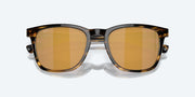 Gold Mirror Polarized Glass Lenses, Tortoise Frame