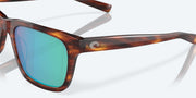 Green Mirror Polarized Glass Lenses, Tortoise Frame