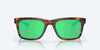 [Green Mirror Polarized Glass Lenses, Tortoise Frame]