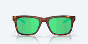 Green Mirror Polarized Glass Lenses, Tortoise Frame