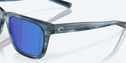 Blue Mirror Polarized Glass Lenses, Ocean Currents Frame