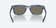 Blue Mirror Polarized Glass Lenses, Ocean Currents Frame