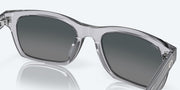 Gray Gradient Polarized Glass Lenses, Shiny Light Crystal Gray Frame