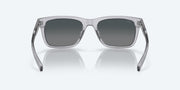 Gray Gradient Polarized Glass Lenses, Shiny Light Crystal Gray Frame