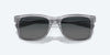 [Gray Gradient Polarized Glass Lenses, Shiny Light Crystal Gray Frame]