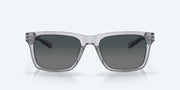 Gray Gradient Polarized Glass Lenses, Shiny Light Crystal Gray Frame