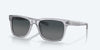 [Gray Gradient Polarized Glass Lenses, Shiny Light Crystal Gray Frame]