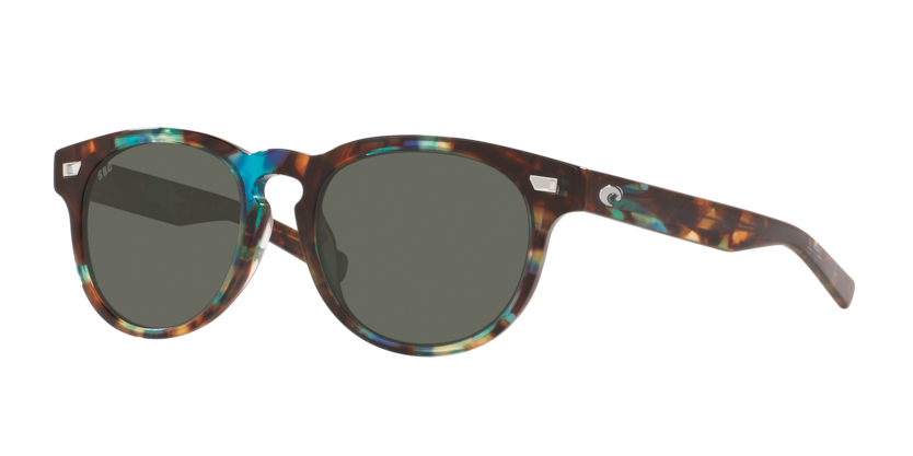 Costa Del Mar Sunglasses Shiny Ocean Tortoise / Gray 580G