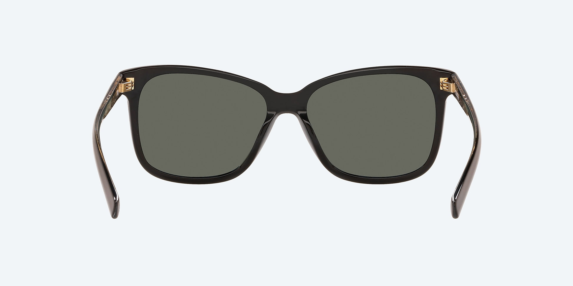 [Gray Polarized Glass Lenses, Shiny Black Frame]