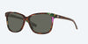 [Gray Polarized Glass Lenses, Shiny Abalone Frame]