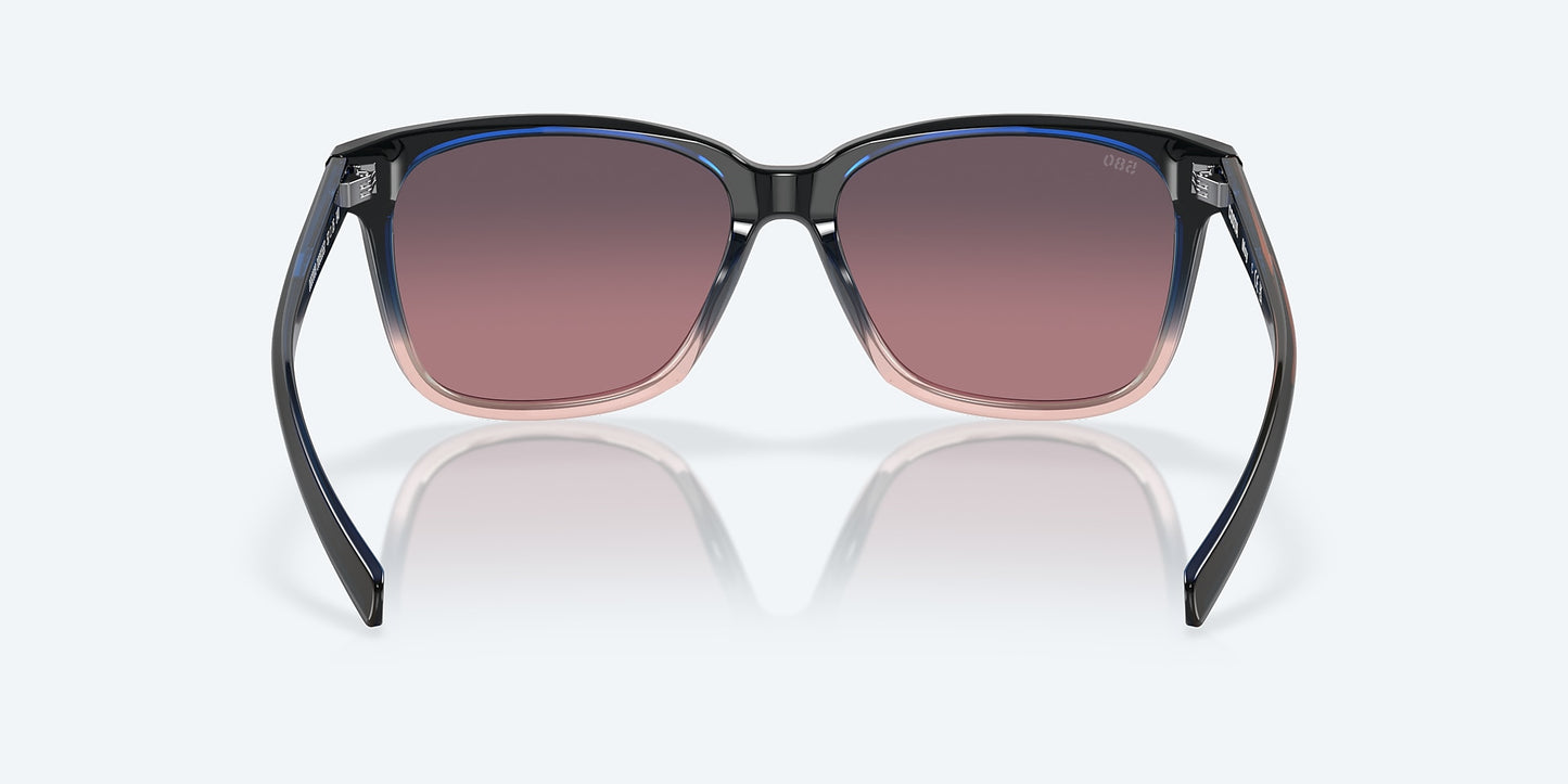 [Rose Gradient Polarized Glass Lenses, Pink Sand Frame]