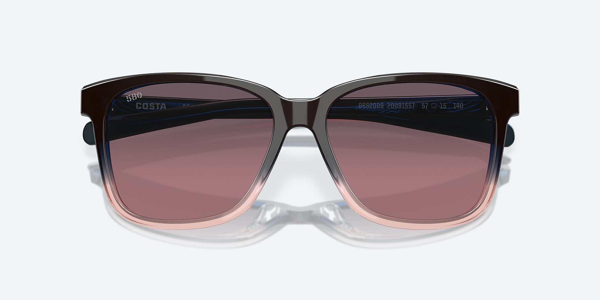 [Rose Gradient Polarized Glass Lenses, Pink Sand Frame]