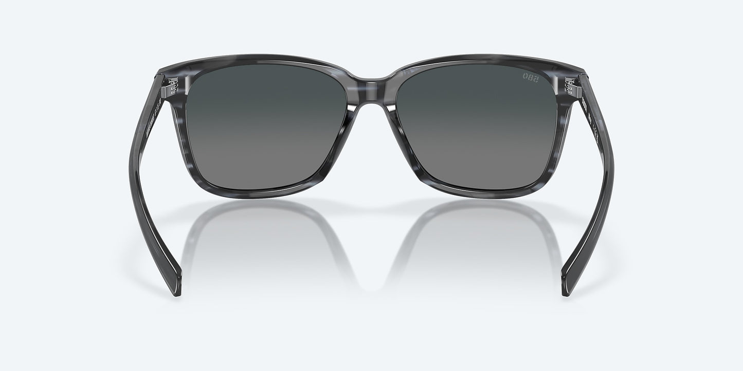 [Gray Gradient Polarized Glass Lenses, Breakthrough Frame]