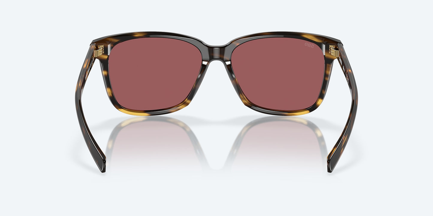 [Gold Mirror Polarized Glass Lenses, Tortoise Frame]