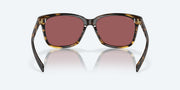 Gold Mirror Polarized Glass Lenses, Tortoise Frame