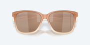 Copper Silver Mirror Polarized Glass Lenses, Sandbar Frame