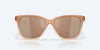 [Copper Silver Mirror Polarized Glass Lenses, Sandbar Frame]