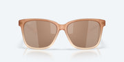 Copper Silver Mirror Polarized Glass Lenses, Sandbar Frame