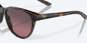 Rose Gradient Polarized Glass Lenses, Tortoise Frame