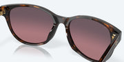 Rose Gradient Polarized Glass Lenses, Tortoise Frame