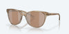 [Copper Silver Mirror Polarized Glass Lenses, Shallows Frame]