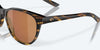 [Gold Mirror Polarized Glass Lenses, Tortoise Frame]