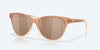 [Copper Silver Mirror Polarized Glass Lenses, Sandbar Frame]