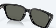 Gray Polarized Glass Lenses, Black Frame