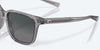 [Gray Gradient Polarized Glass Lenses, Smoke Crystal Frame]