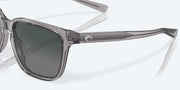 Gray Gradient Polarized Glass Lenses, Smoke Crystal Frame