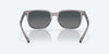 [Gray Gradient Polarized Glass Lenses, Smoke Crystal Frame]