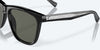 [Gray Polarized Glass Lenses, Black Frame]