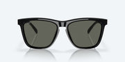 Gray Polarized Glass Lenses, Black Frame